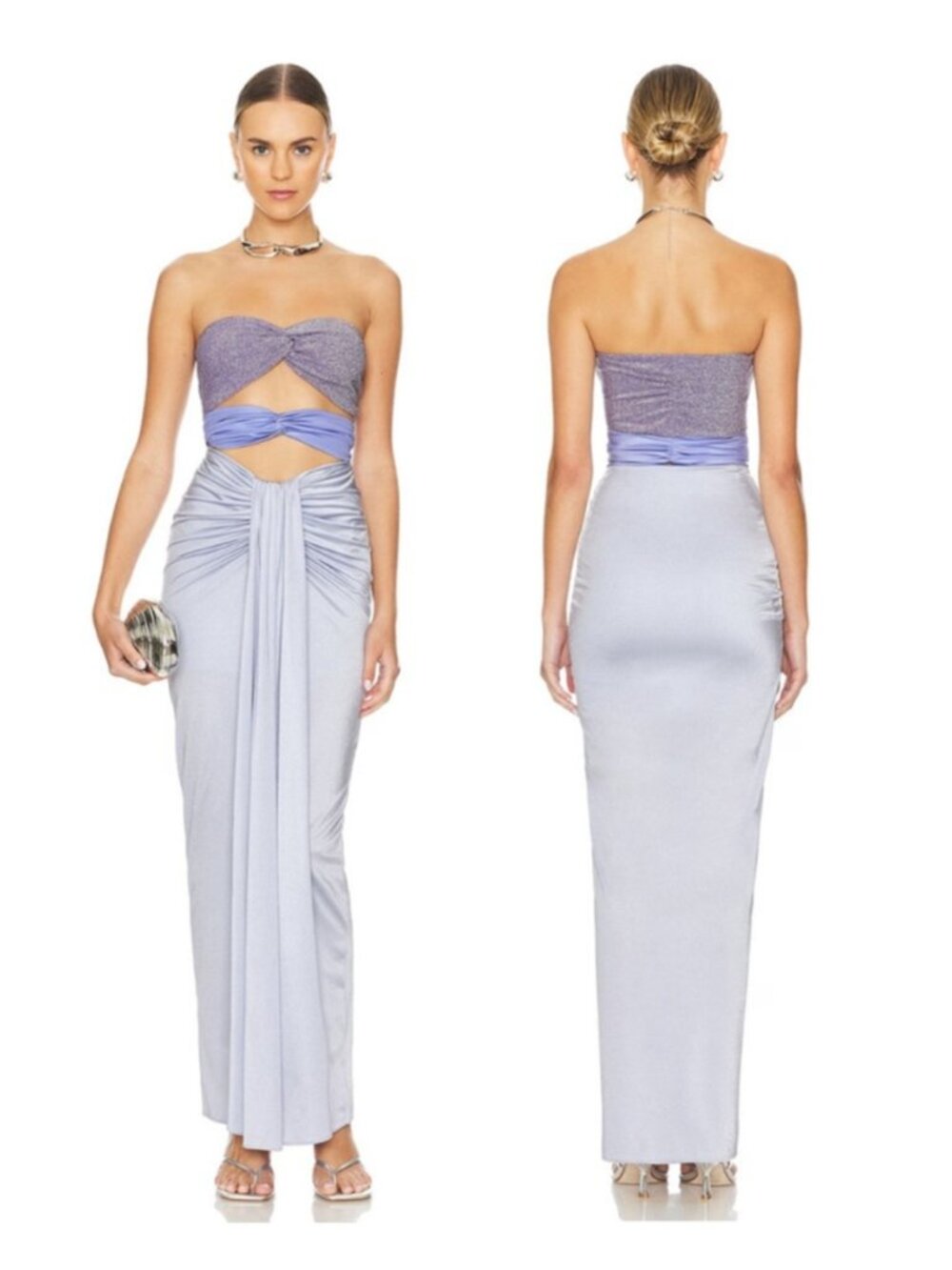 Baobab Giselle Dress (Set) in Amethyst (Revolve)